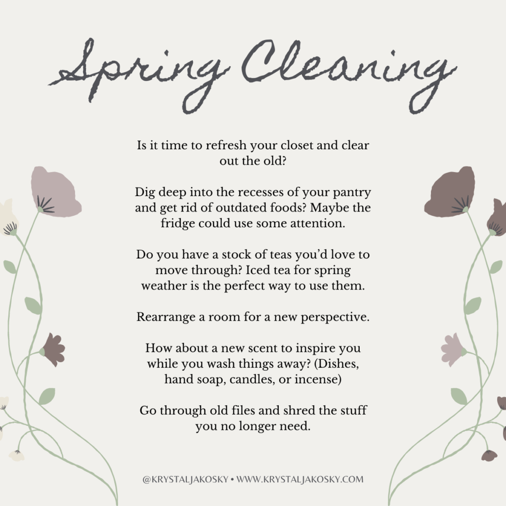 Spring Cleaning Minimal Small Business Checklist Instagram Post Template 2